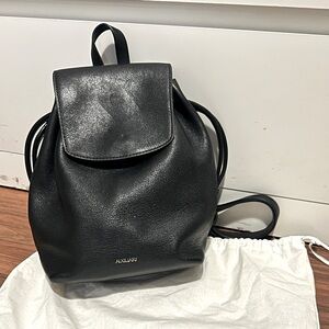 Aritzia Auxiliary Leather Backpack | SMALL